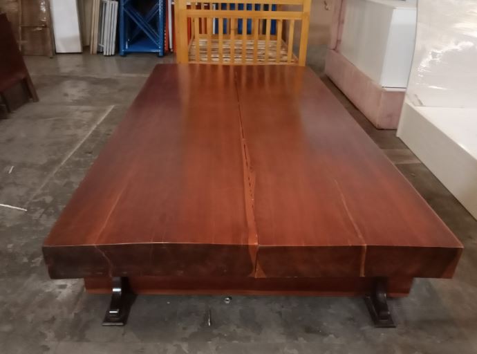 giường phản cũ nguyên khối