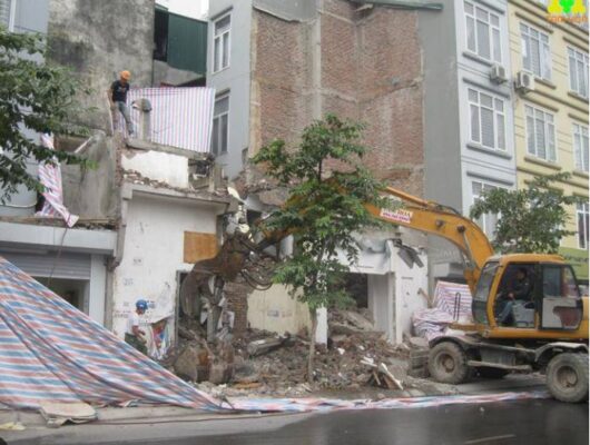 thanh lý đồ cũ trước khi phá dỡ