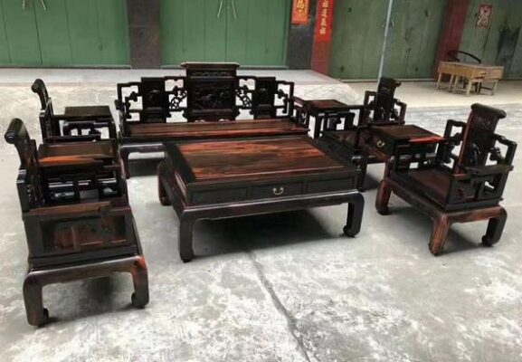 thu mua bộ bàn ghế gỗ trắc