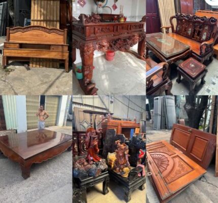 thu mua đồ gỗ cũ giá cao