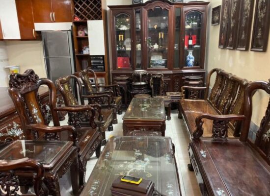 thu mua giường tủ bàn ghế gỗ